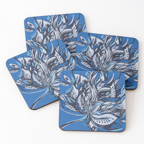 Item preview, Blue Lotus  designed and sold by Amanda Klimek.