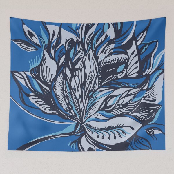 Item preview, Blue Lotus  designed and sold by Amanda Klimek.