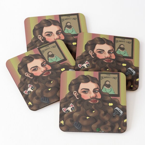 Item preview, The Bearded Lady designed and sold by CarnivalStars.