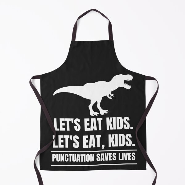 Item preview, Punctuation saves lives Lets eat kids Funny English grammar about commas designed and sold by MohitJain1109.