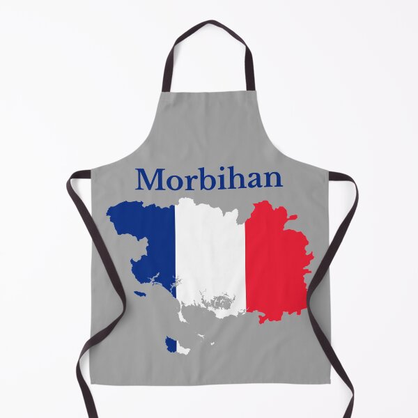 Item preview, Morbihan Map, France, French Department designed and sold by marosharaf.