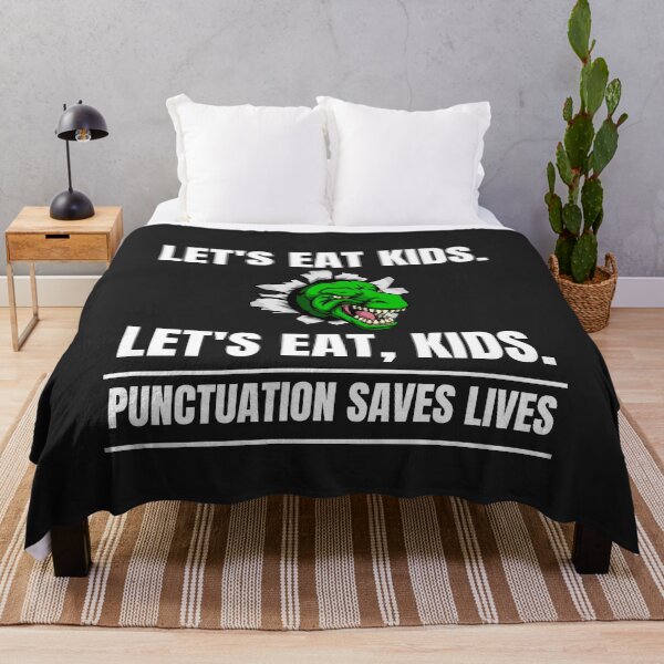 Item preview, Punctuation saves lives, Lets eat kids, Lets eat, kid designed and sold by MohitJain1109.
