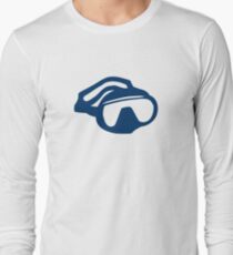Diving goggles glasses Long Sleeve T-Shirt