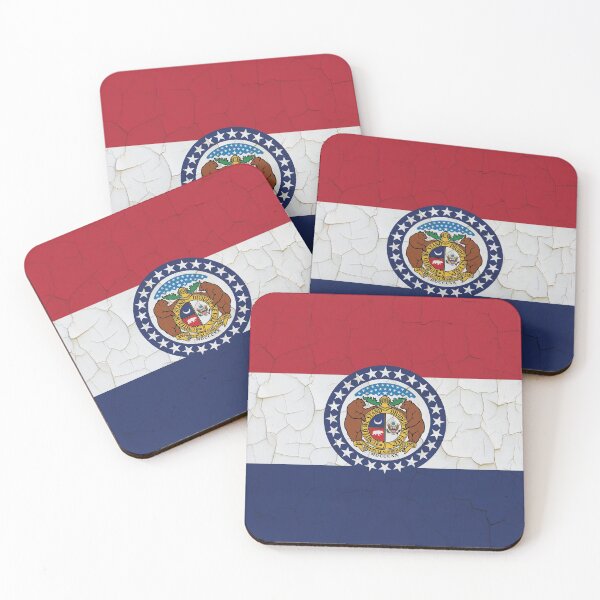 Item preview, Missouri Flag Grunge Wall designed and sold by TRowanDesign.