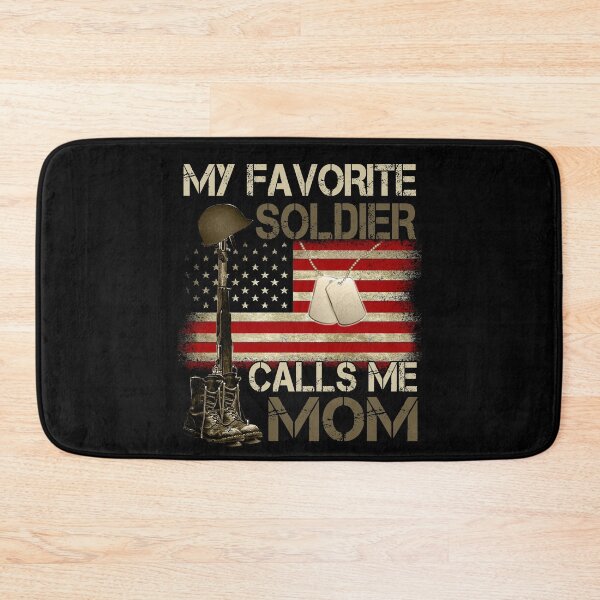 Item preview, My Favorite Soldier Calls Me Mom designed and sold by Simeon	 Dorelus.