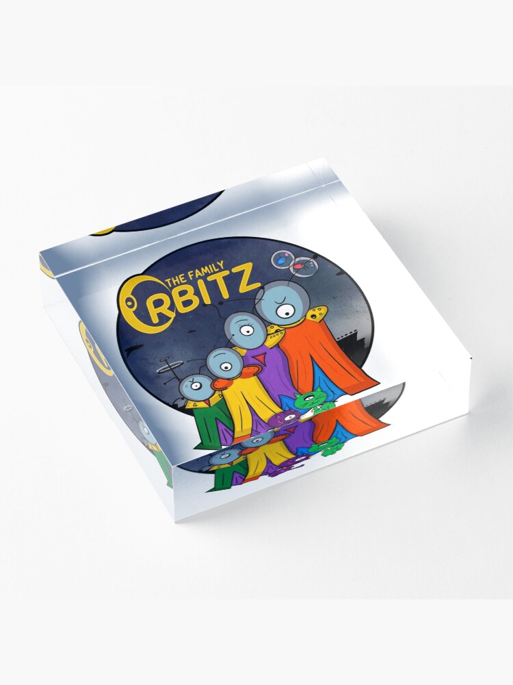 Alternate view of The Family Orbitz - Family Acrylic Block