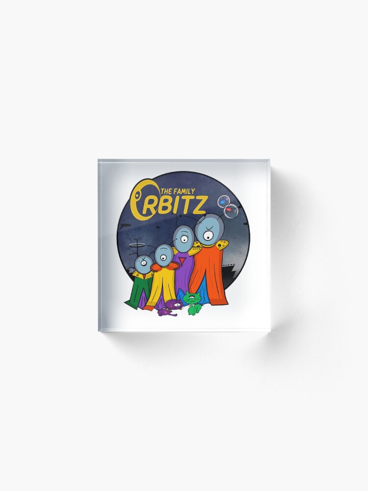 Alternate view of The Family Orbitz - Family Acrylic Block