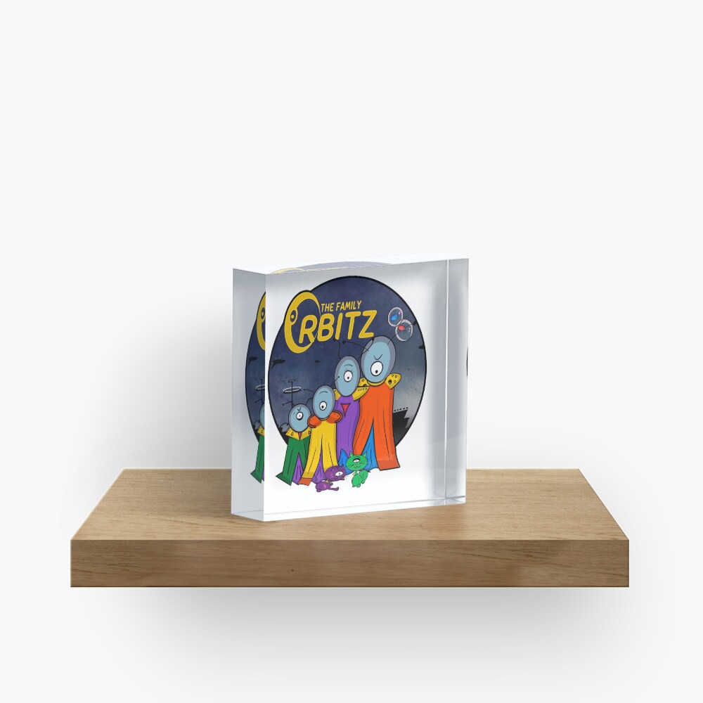 The Family Orbitz - Family Acrylic Block