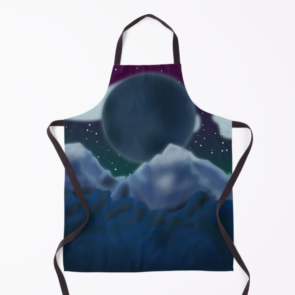 Item preview, night mountain moon designed and sold by Kanandume.