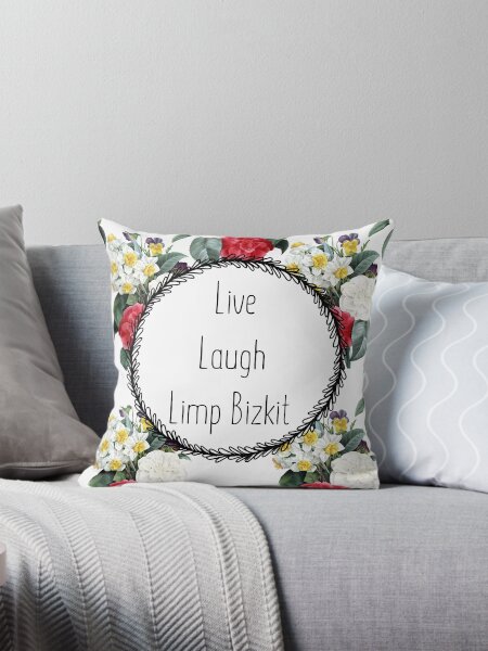 Vista previa del artículo con la obra «Live Laugh Limp Bizkit», diseñado y vendido por Slederer.