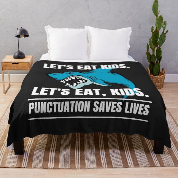 Item preview, Punctuation saves lives, Lets eat kids, Lets eat, kid designed and sold by MohitJain1109.
