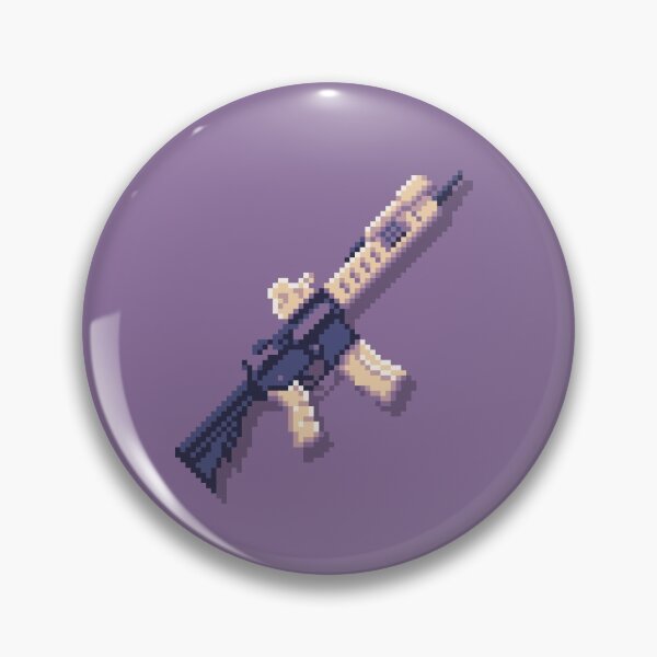 Item preview, AR 15 5.56x45 Pixel Art on Oil Palette designed and sold by pixelbrian.