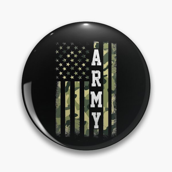 Item preview, US Army Veteran Camo American Flag Gift Memorial Day 4th Of July, Veterans Day designed and sold by Simeon	 Dorelus.