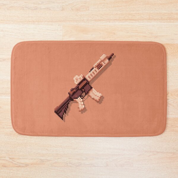 Item preview, AR 15 5.56x45 Pixel Art on Rust Palette designed and sold by pixelbrian.
