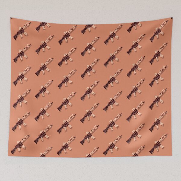 Item preview, AR 15 5.56x45 Pixel Art on Rust Palette designed and sold by pixelbrian.
