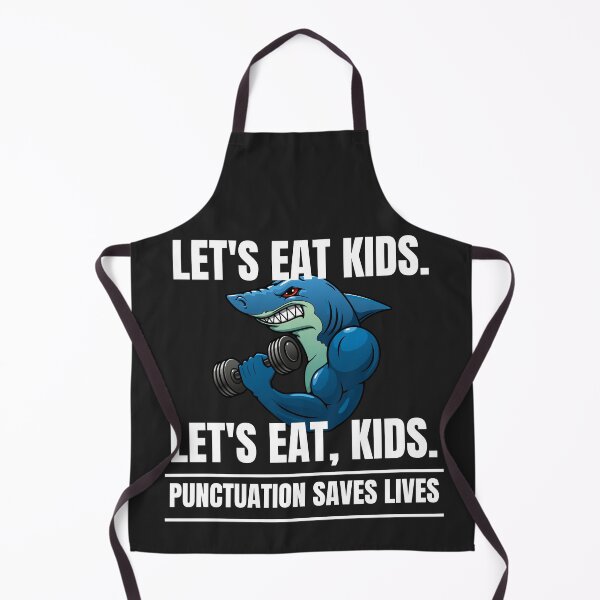 Item preview, Punctuation saves lives, Lets eat kids, Lets eat, kid designed and sold by MohitJain1109.