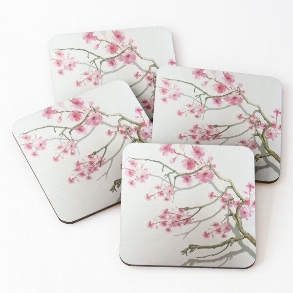 Item preview, Pink flower print designed and sold by fireNgold.