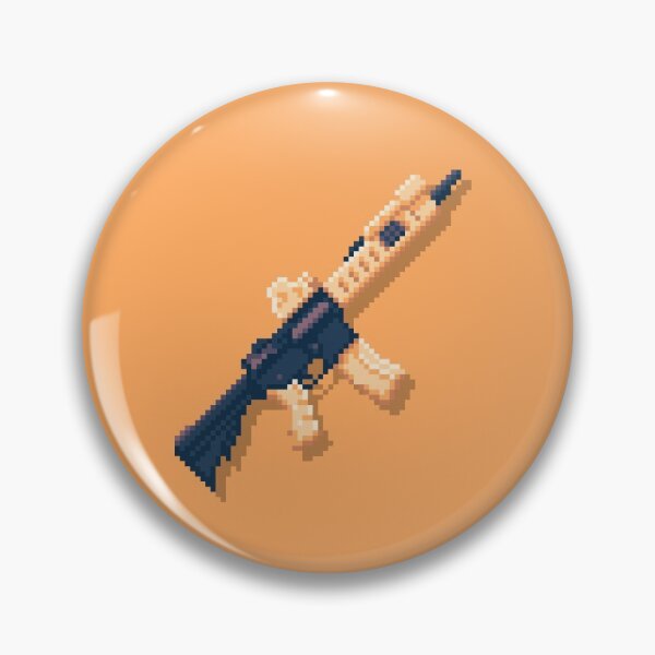 Item preview, AR 15 5.56x45 Pixel Art on Sandy Palette designed and sold by pixelbrian.