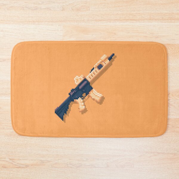 Item preview, AR 15 5.56x45 Pixel Art on Sandy Palette designed and sold by pixelbrian.