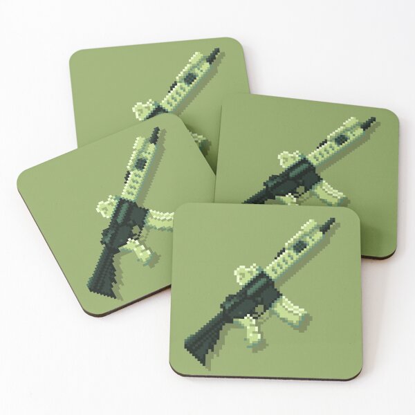 Item preview, AR 15 5.56x45 Pixel Art on Retro Army Palette  designed and sold by pixelbrian.