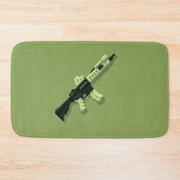 Item preview, AR 15 5.56x45 Pixel Art on Retro Army Palette  designed and sold by pixelbrian.