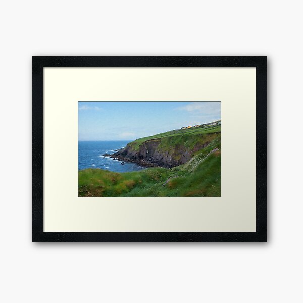Down to the Sea, Dingle Peninsula Ireland Framed Art Print