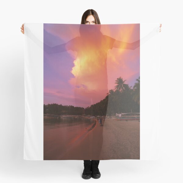 An Explosion of Color above Port Barton Scarf