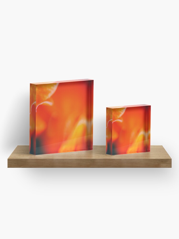 Alternate view of Flower Mystical Acrylic Block