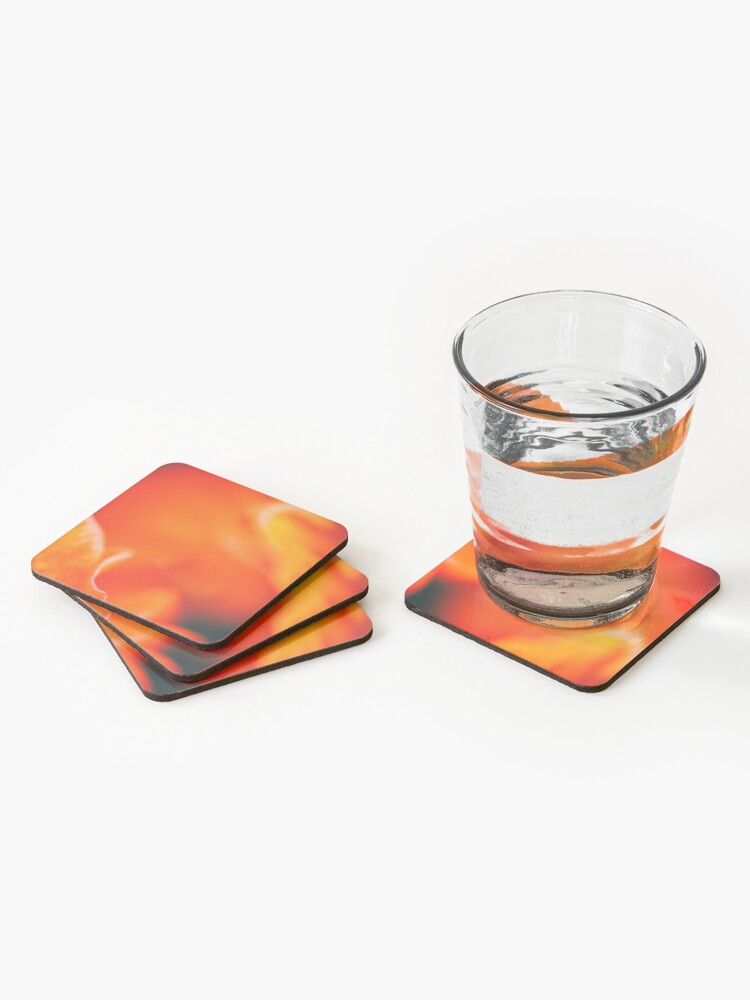 Alternate view of Flower Mystical Coasters (Set of 4)