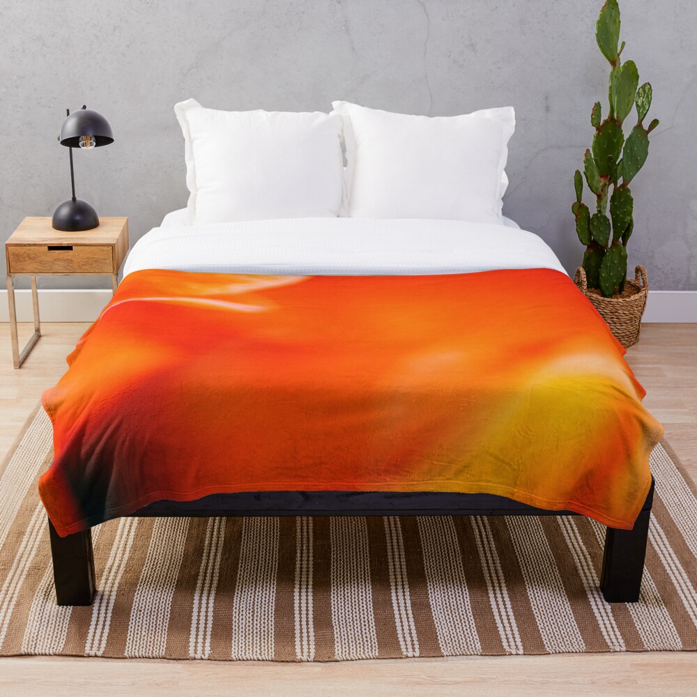 Flower Mystical Throw Blanket