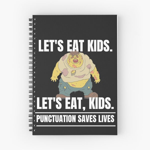 Item preview, Punctuation saves lives, Lets eat kids, Lets eat, kid designed and sold by MohitJain1109.