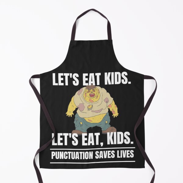 Item preview, Punctuation saves lives, Lets eat kids, Lets eat, kid designed and sold by MohitJain1109.