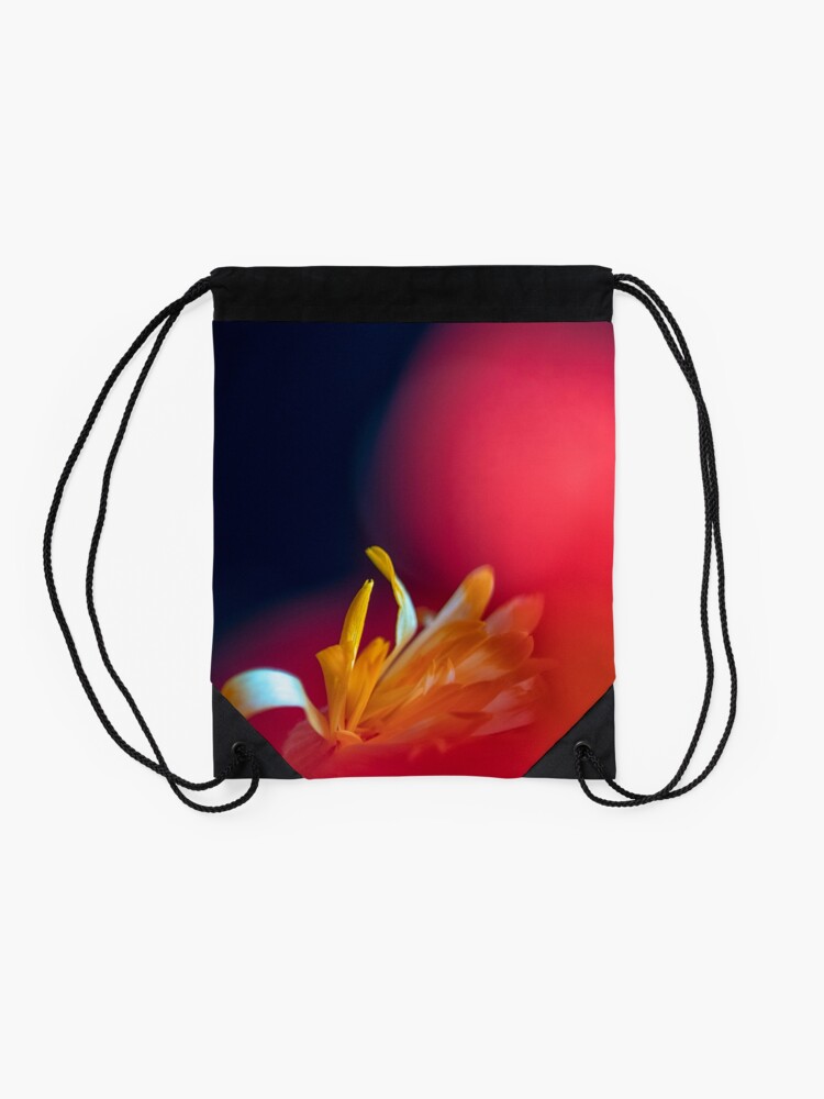 Alternate view of Flower Mystical Drawstring Bag