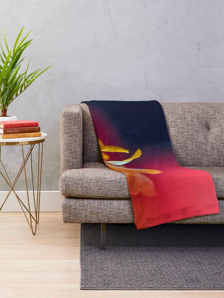 Alternate view of Flower Mystical Throw Blanket