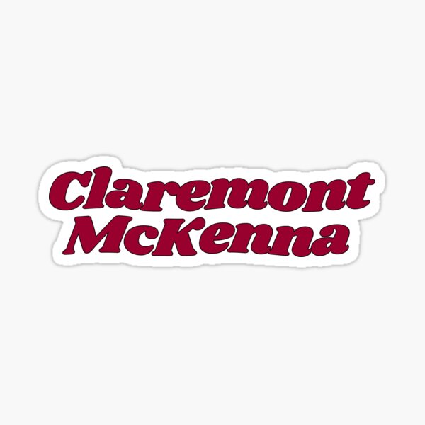 "Claremont McKenna University Claremont" Sticker for Sale by