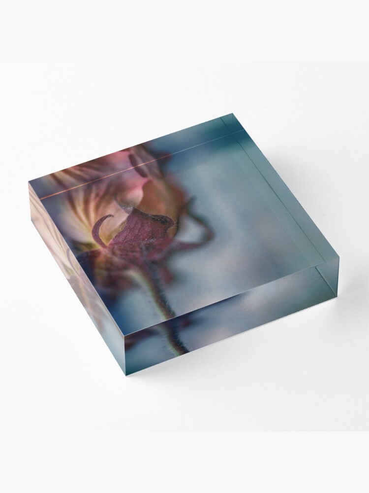 Alternate view of Flower Mystical Acrylic Block