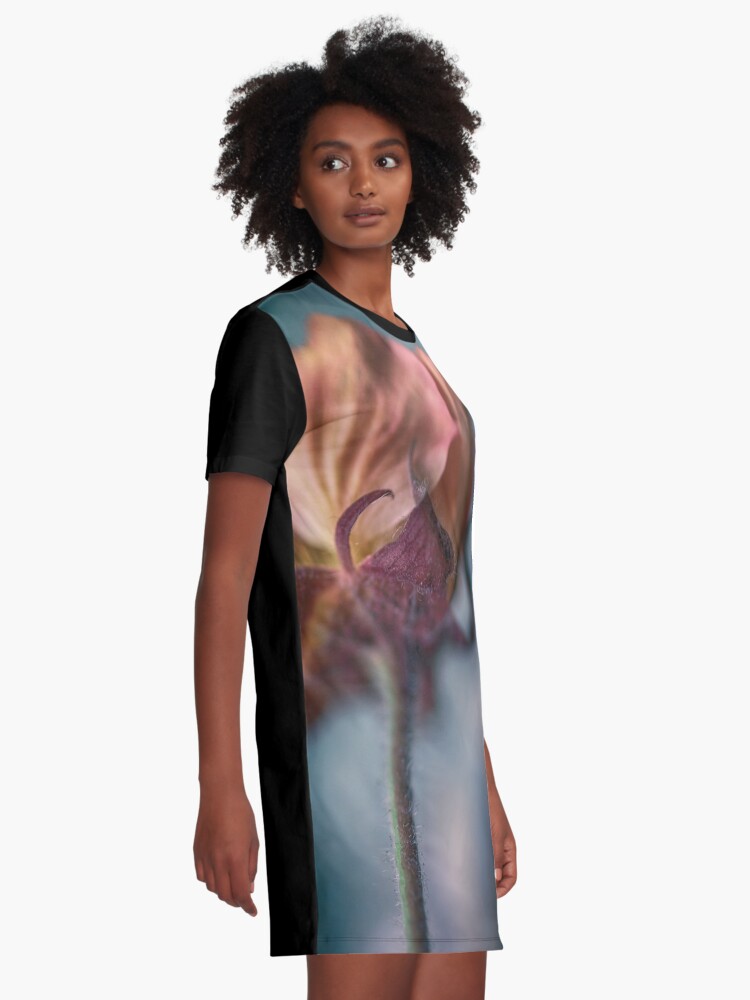 Alternate view of Flower Mystical Graphic T-Shirt Dress