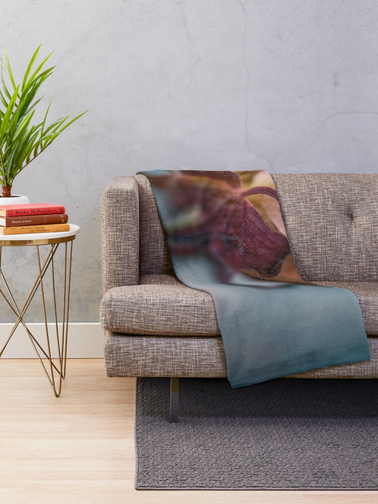 Alternate view of Flower Mystical Throw Blanket