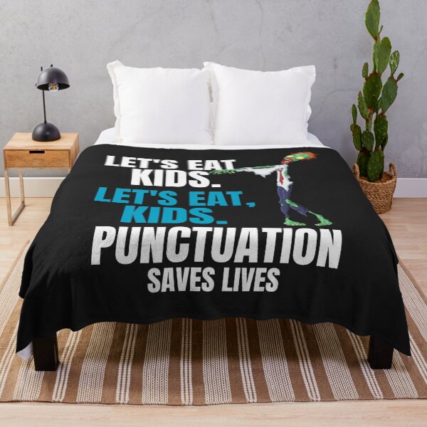 Item preview, Punctuation saves lives, Lets eat kids, Lets eat, kid designed and sold by MohitJain1109.