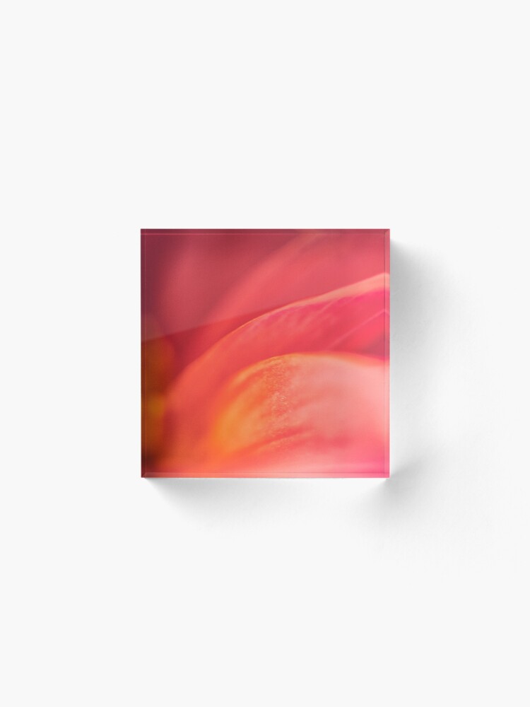 Alternate view of Flower Mystical Acrylic Block