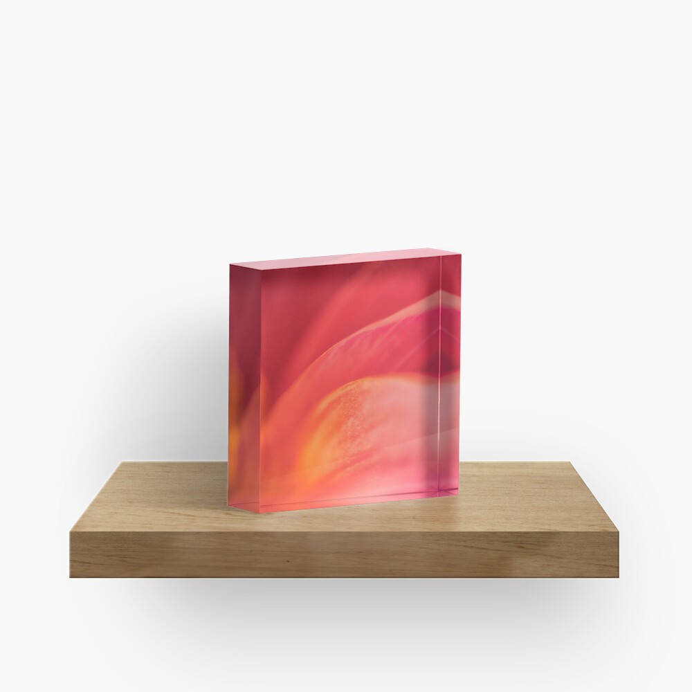 Flower Mystical Acrylic Block