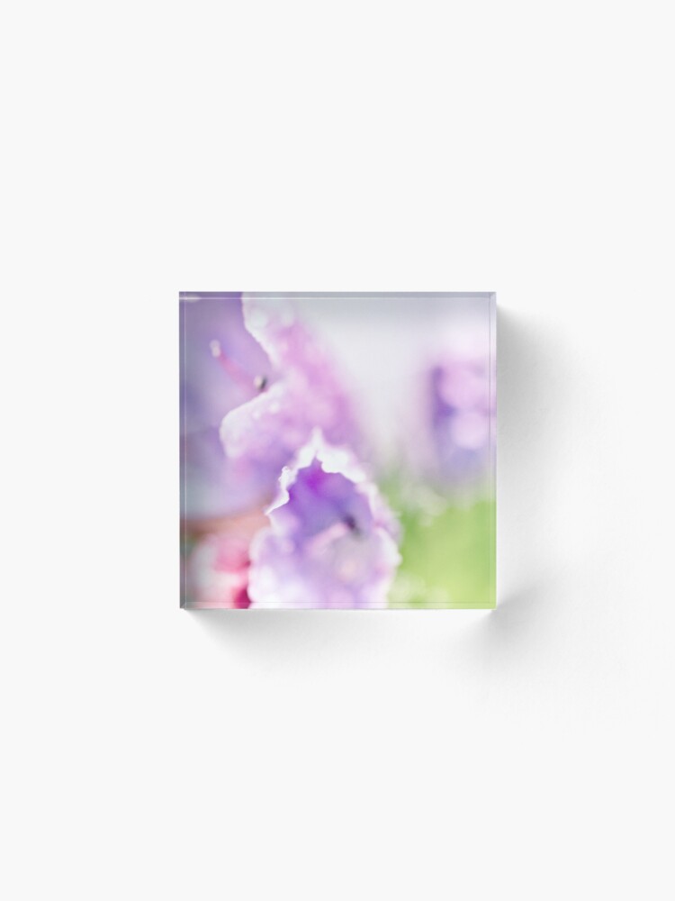 Alternate view of Flower Mystical Acrylic Block