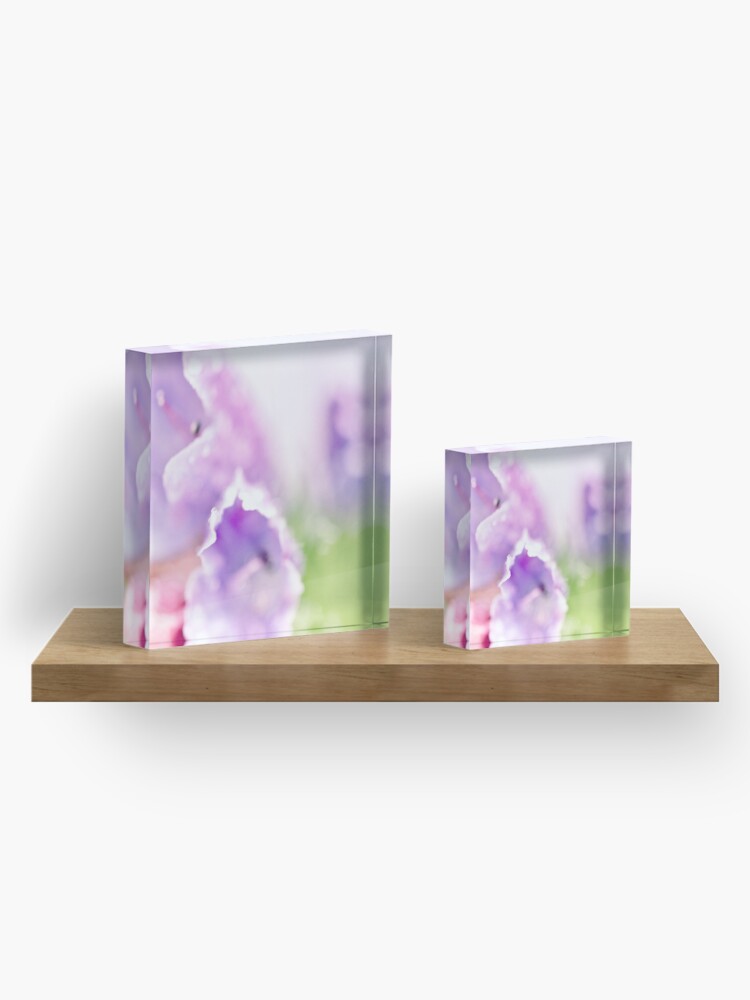 Alternate view of Flower Mystical Acrylic Block