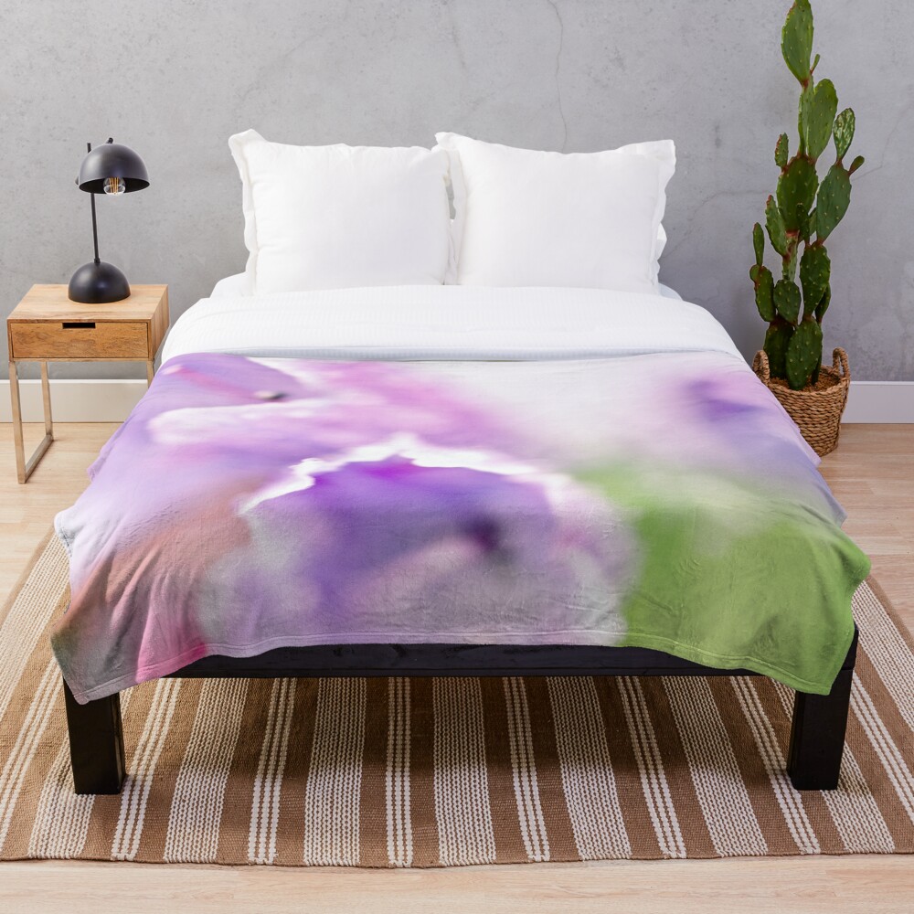 Flower Mystical Throw Blanket