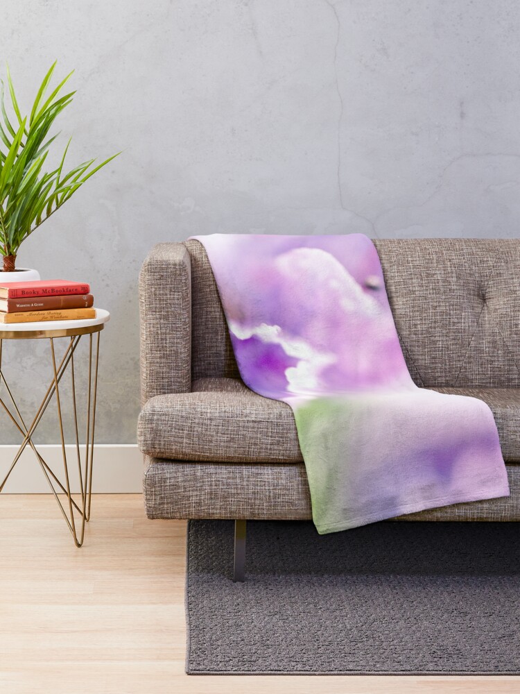 Alternate view of Flower Mystical Throw Blanket