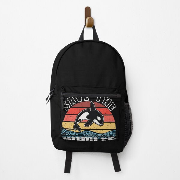 Item preview, Save The Whales Retro Wintage Orca and Killer Whale designed and sold by shirti.