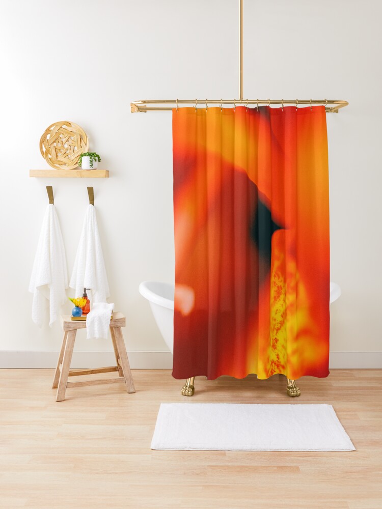 Thumbnail 1 of 5, Shower Curtain, Flower Mystical designed and sold by Art-Foto .be.
