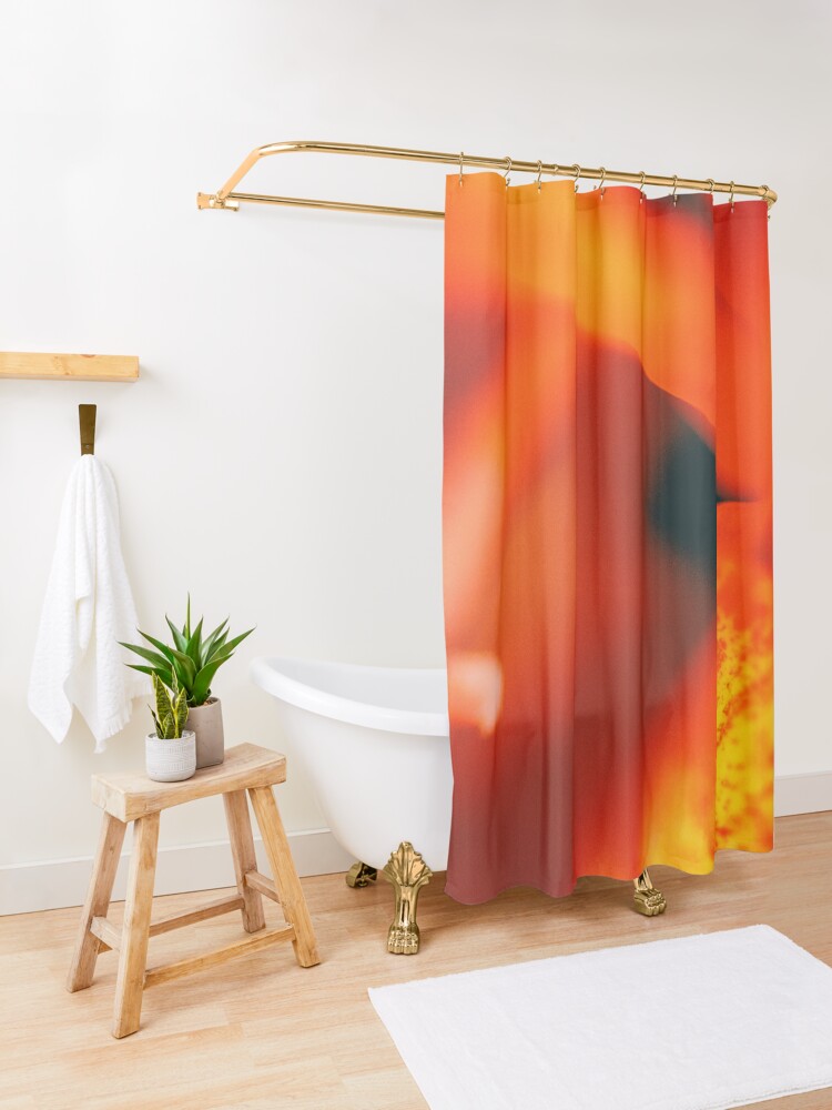 Thumbnail 3 of 5, Shower Curtain, Flower Mystical designed and sold by Art-Foto .be.