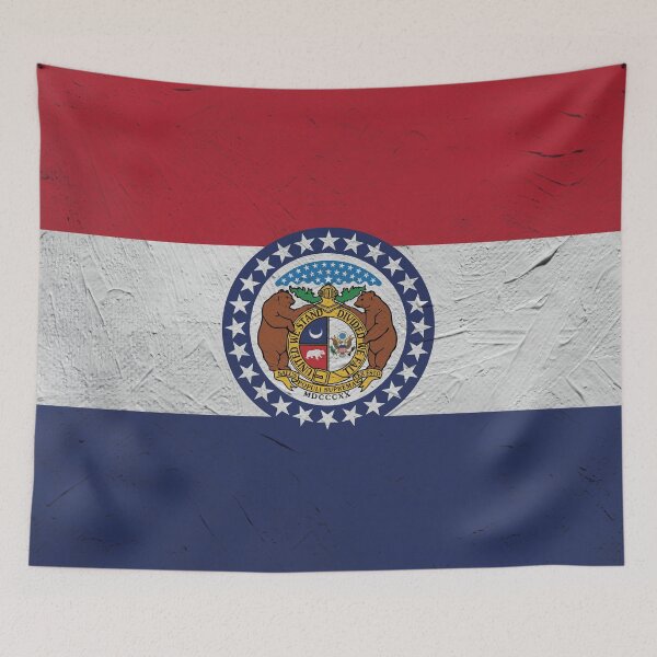 Item preview, Missouri Flag Wall designed and sold by TRowanDesign.