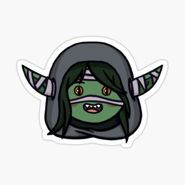 Nott, a Goblin Sticker